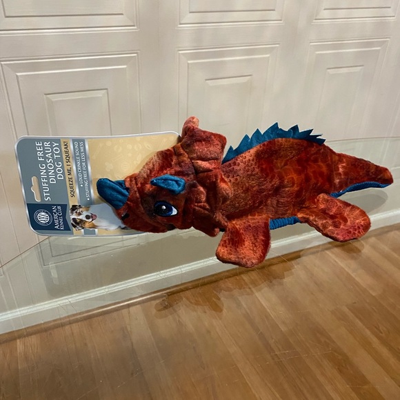 - AKC American Kennel Club Stuffing Free 15” Dog Toy Clinker & Squeaker - Picture 4 of 7